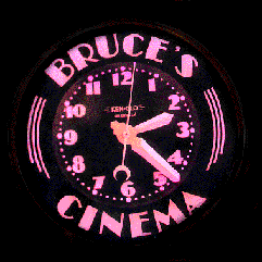 Bruce's Cinema, 14', custom glass